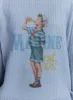 Oversized Graphic Knit Sweater OM408 sold by Lewkin