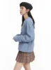 Oversized Graphic Knit Sweater OM408 sold by Lewkin
