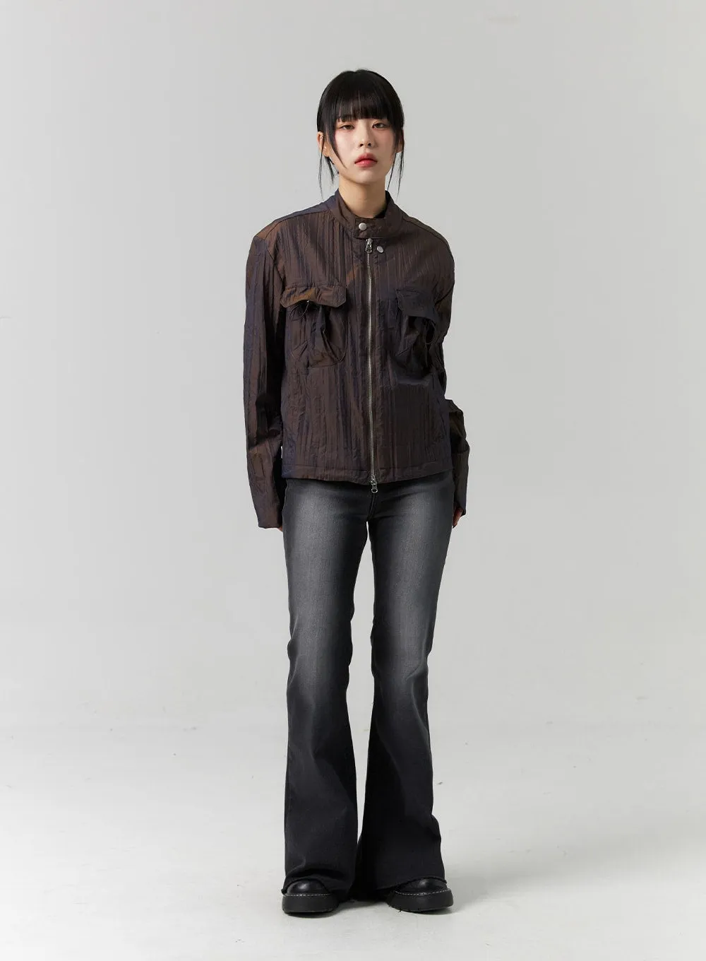 Wash Bootcut Jeans CS318 sold by Lewkin product image thumbnail 3