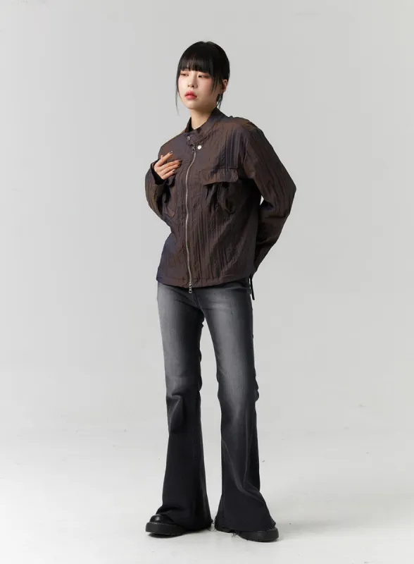 Wash Bootcut Jeans CS318 sold by Lewkin