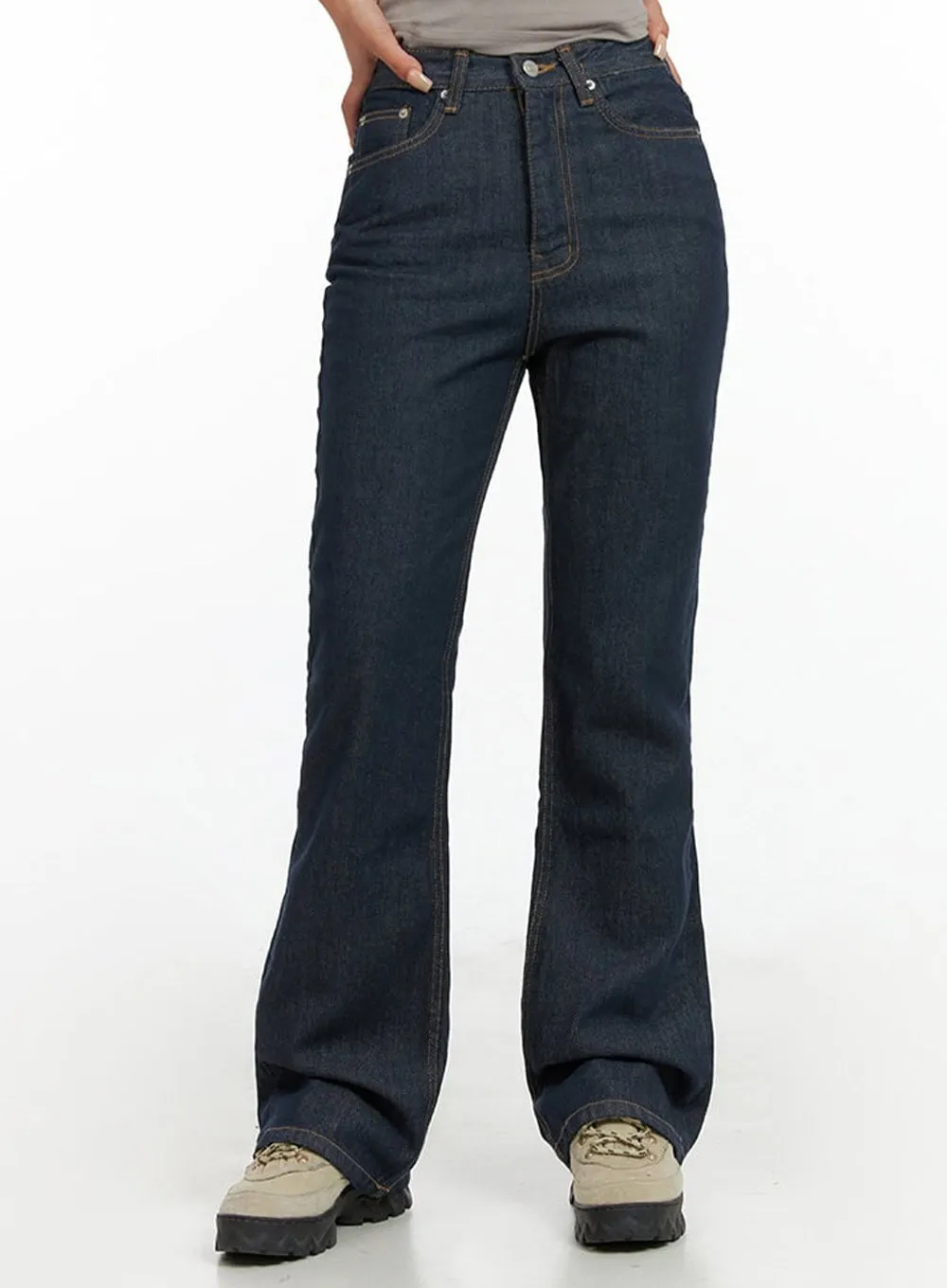 Slim Bootcut Jeans CL415 sold by Lewkin