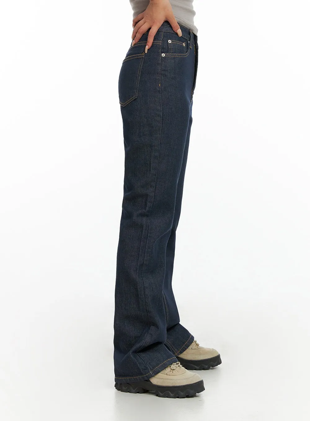 Slim Bootcut Jeans CL415 sold by Lewkin product image thumbnail 3