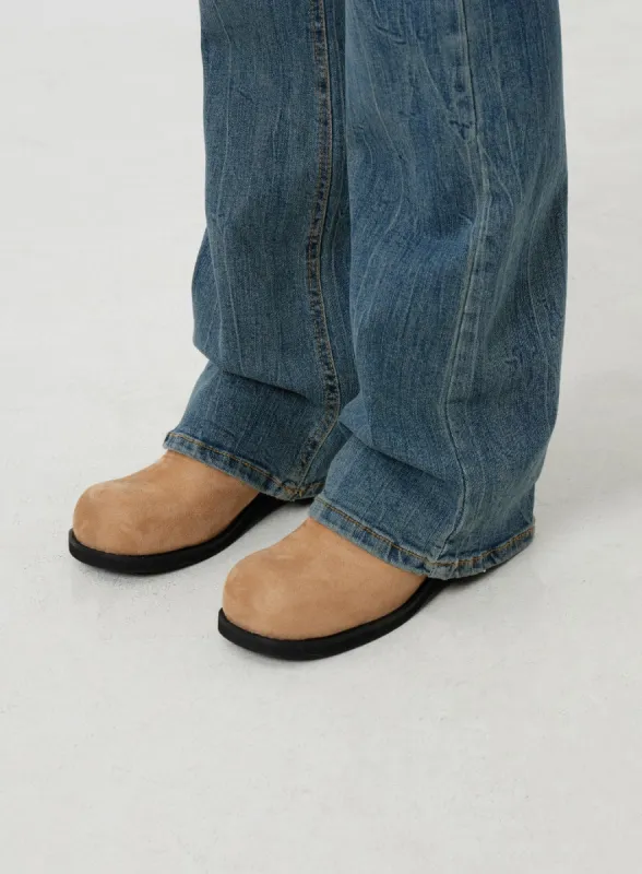 Suede Clogs CF302 sold by Lewkin