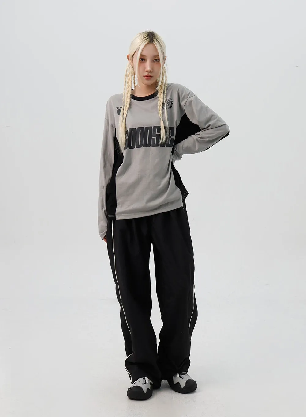 Wideband Nylon Pants IS312 sold by Lewkin product image thumbnail 4