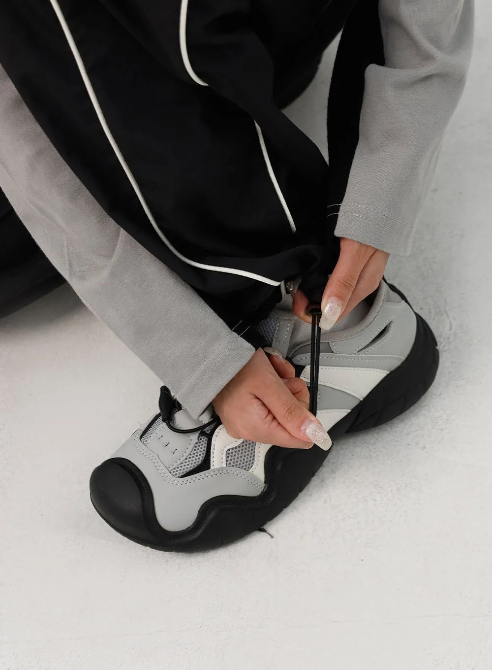 Wideband Nylon Pants IS312 sold by Lewkin product image thumbnail 3