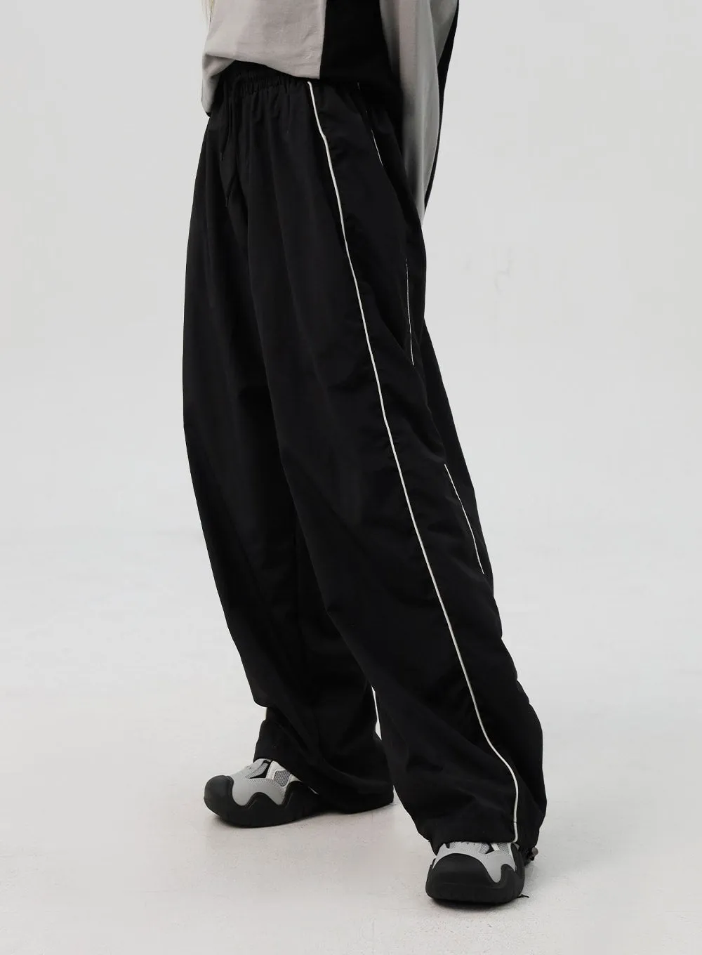 Wideband Nylon Pants IS312 sold by Lewkin product image thumbnail 5