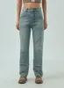 Straight Leg Jeans CY330 sold by Lewkin