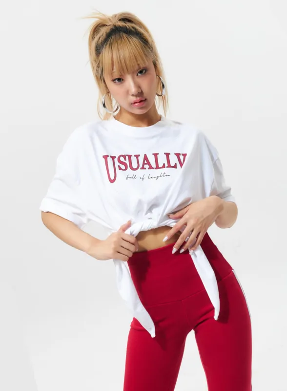 Bow Graphic Tee IL317 sold by Lewkin
