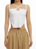X-Strap Hole Halter Cami Top IL419 sold by Lewkin