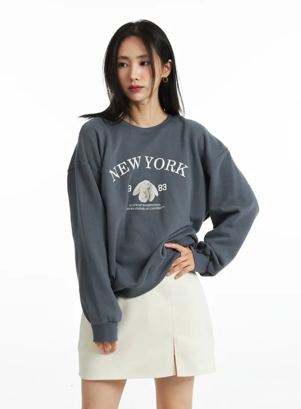 Side Slit Mini Skirt OO323 sold by Lewkin