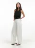 Summer Cotton Wide Leg Pants CY424 sold by Lewkin