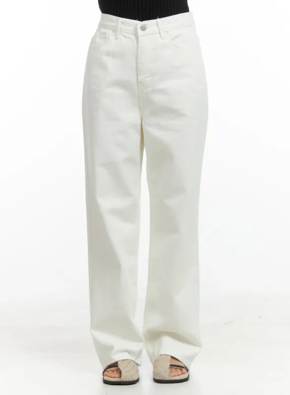Loose Fit Cotton Pants OL416 sold by Lewkin