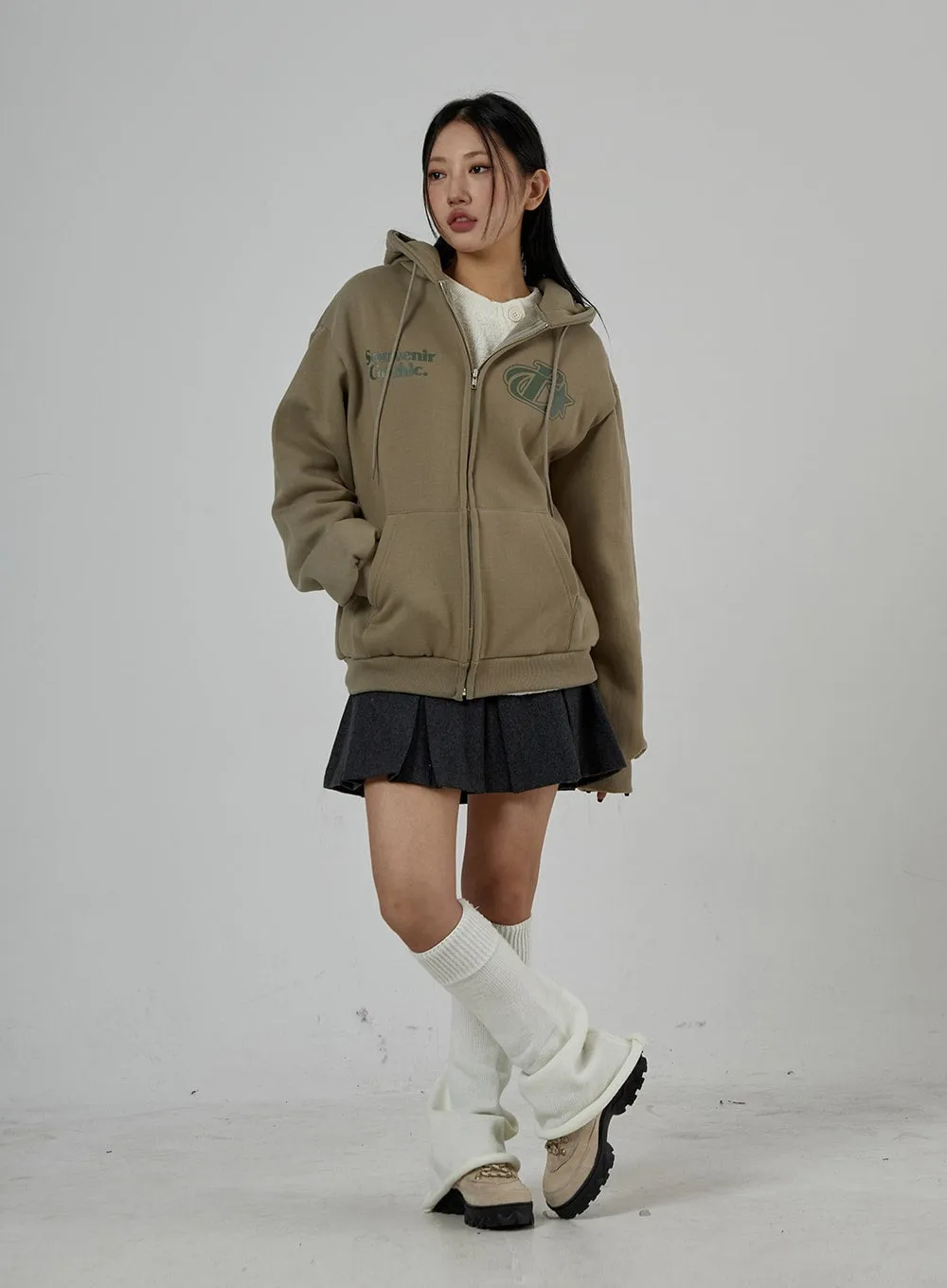 Graphic Zipper Hoodie Sweatshirt Unisex CD26 sold by Lewkin product image thumbnail 3