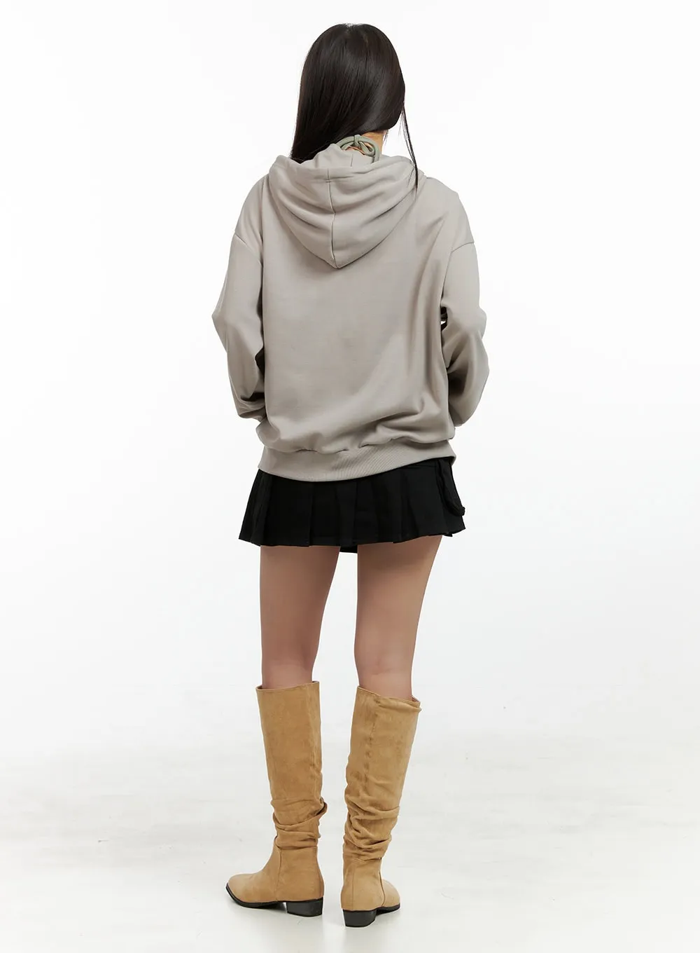 Acubi Hooded Zip-Up Jacket OL408 sold by Lewkin product image thumbnail 3