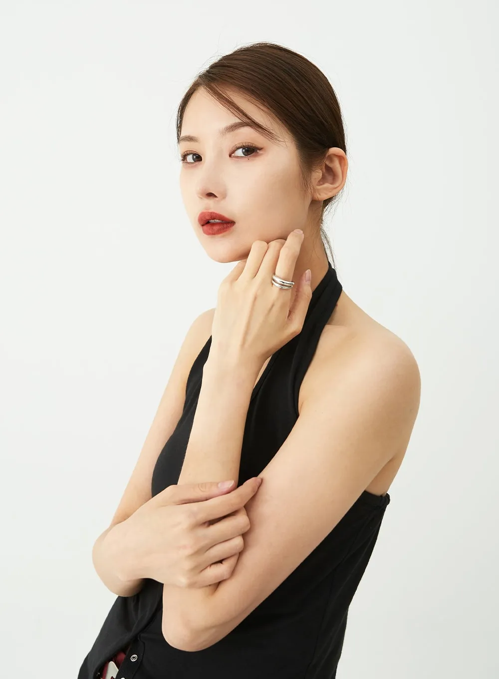 Double Layered Ring CU5 sold by Lewkin product image thumbnail 2