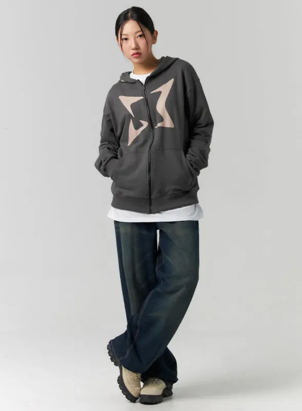 Dark Wash Wide Leg Jeans CS320 sold by Lewkin