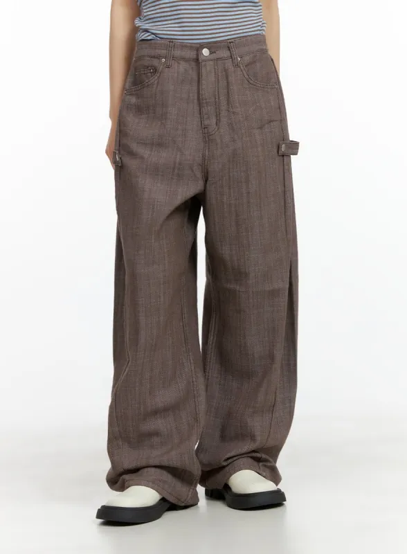 Strap Wide Leg Pants CY428 sold by Lewkin