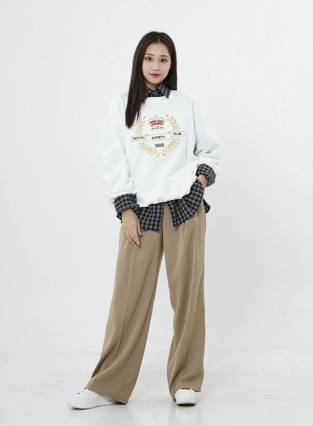 Wide Leg Tailored Pants CO19 sold by Lewkin product image thumbnail 2