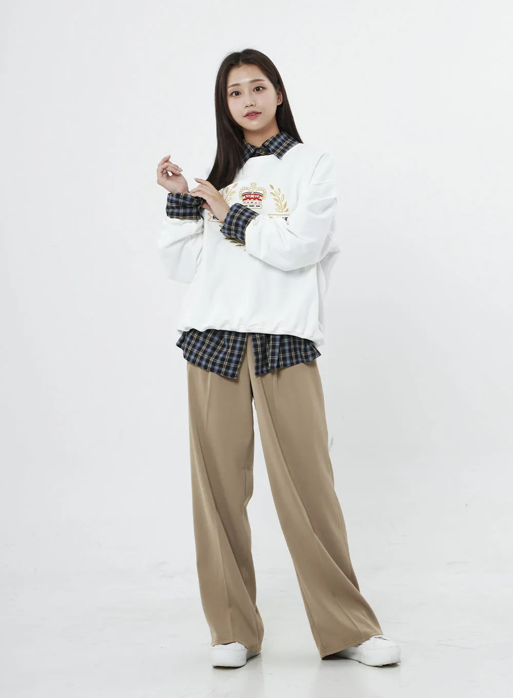 Wide Leg Tailored Pants CO19 sold by Lewkin product image thumbnail 5