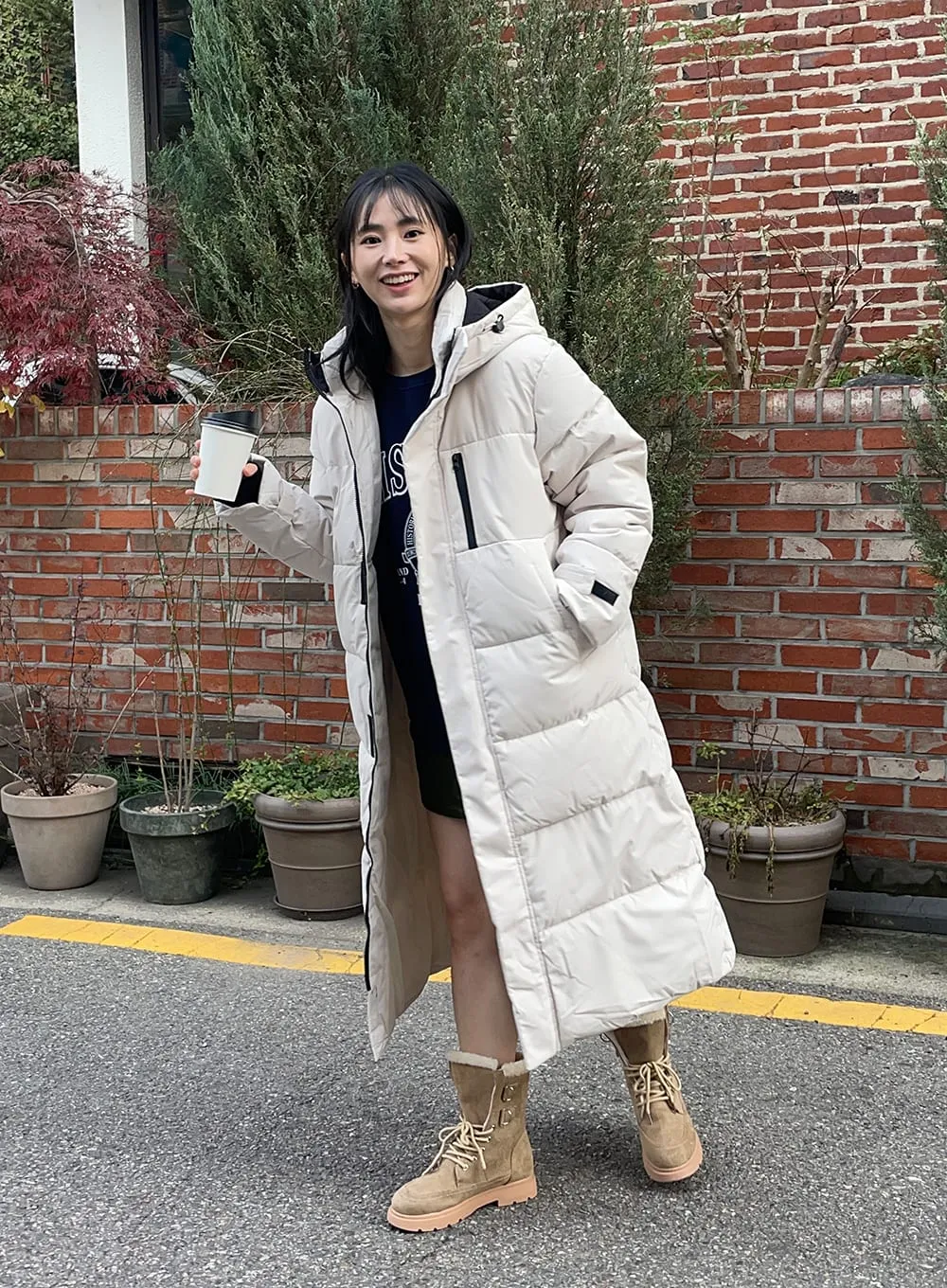 Maxi Puffer Jacket OD311 sold by Lewkin product image thumbnail 4