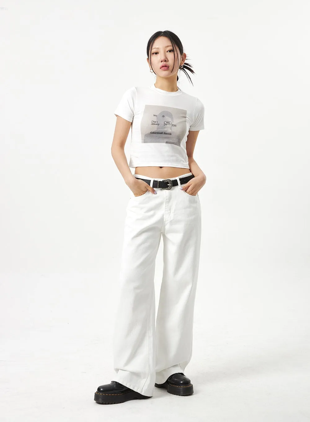 Low Rise Cotton Pants CA320 sold by Lewkin product image thumbnail 3