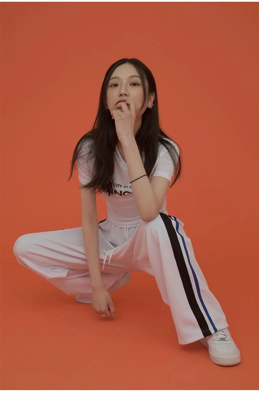 Track Pants with Side Line Detail CM5 sold by Lewkin product image thumbnail 5