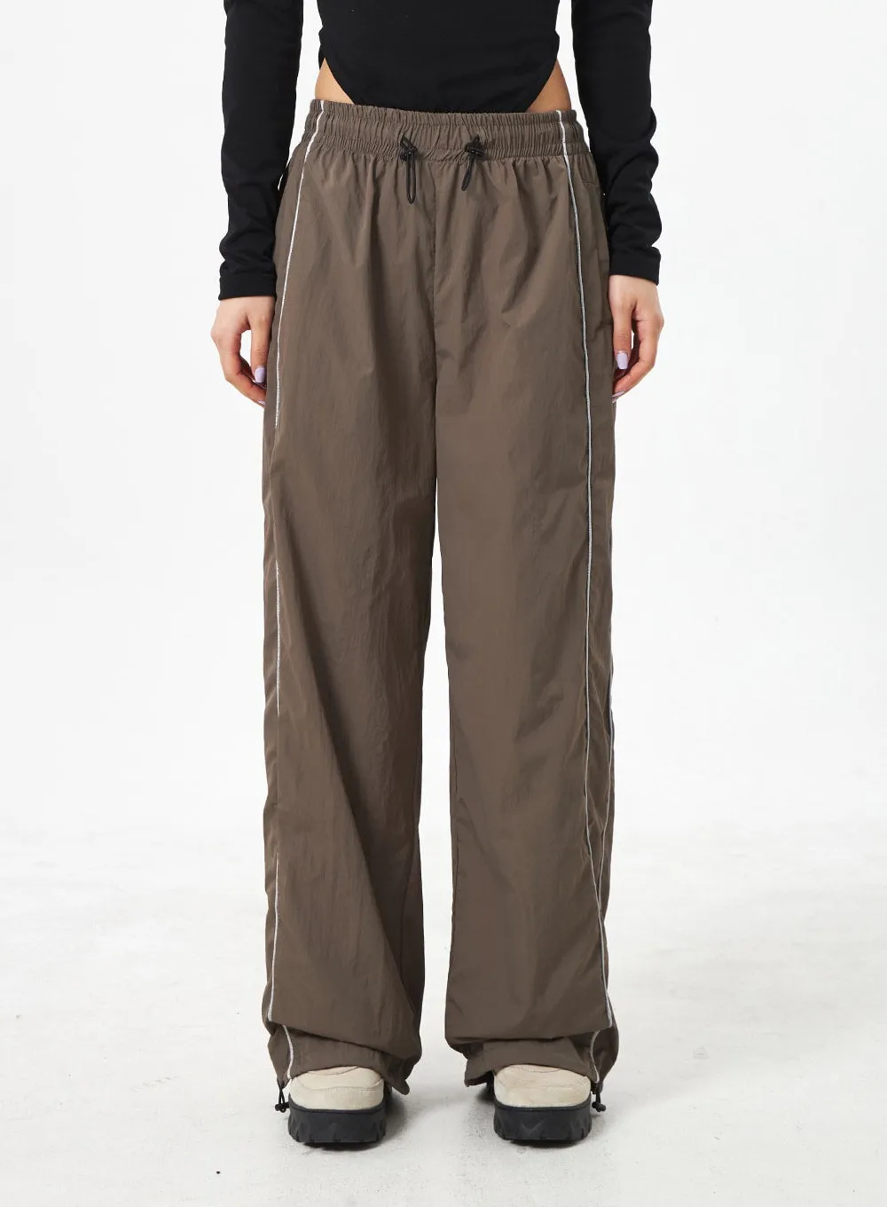 Side Stripe Track Pants CA307 sold by Lewkin product image thumbnail 2