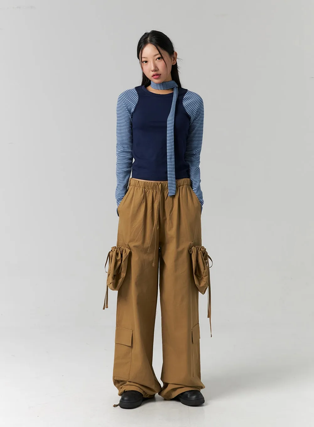 Wide Fit Cargo Pants CS320 sold by Lewkin product image thumbnail 3