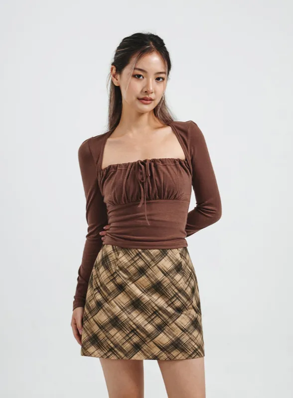 Strap Crop Long Sleeve CS29 sold by Lewkin