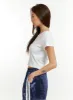 Basic Cotton Crop Tee CU421 sold by Lewkin