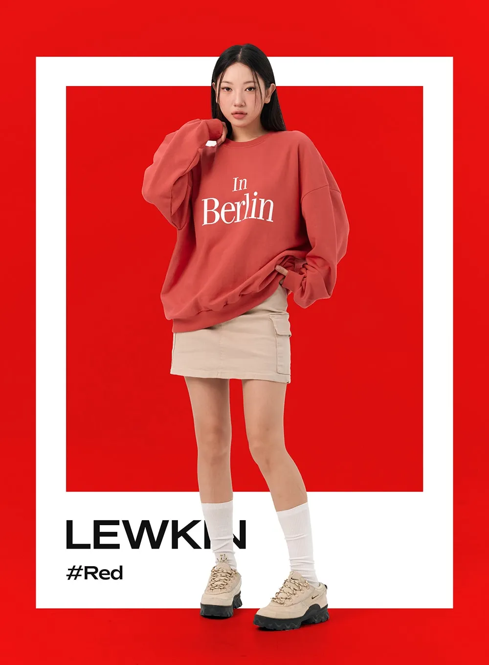 Cargo Mini Skirt IO317 sold by Lewkin