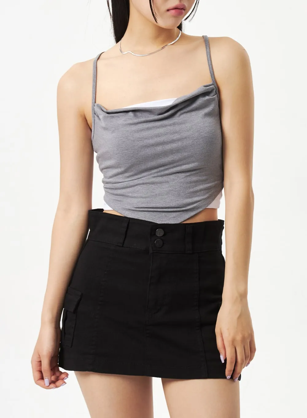 Back Lace-Up Top CA321 sold by Lewkin product image thumbnail 2