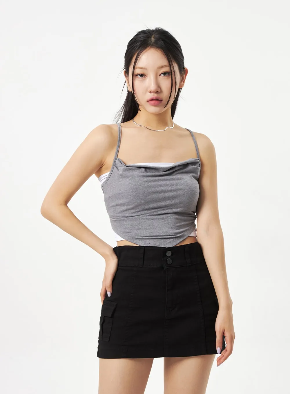 Back Lace-Up Top CA321 sold by Lewkin product image thumbnail 5