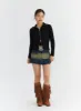 Fringed Faux Leather Boots CO313 sold by Lewkin