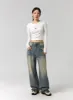Star Graphic Long Sleeve Slim Fit Tee CG315 sold by Lewkin