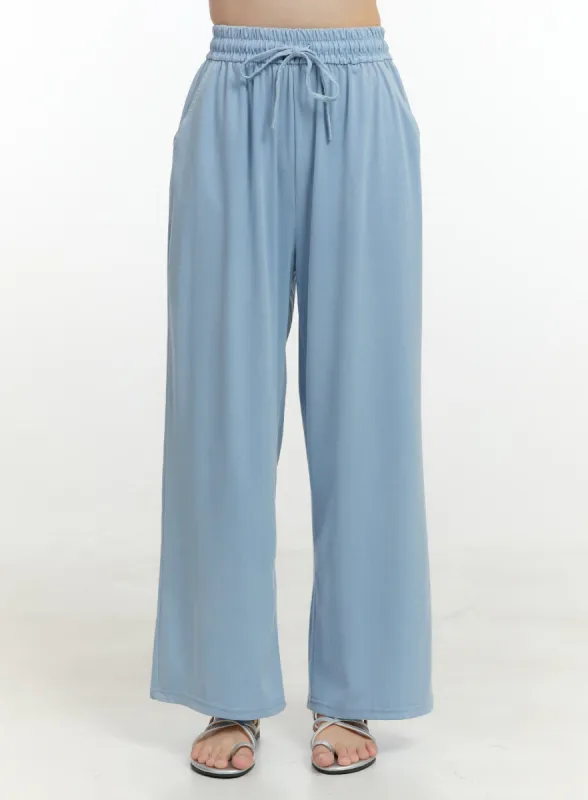 Banded Bliss Wide Leg Pants OL424 sold by Lewkin