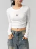 Star Graphic Long Sleeve Slim Fit Tee CG315 sold by Lewkin