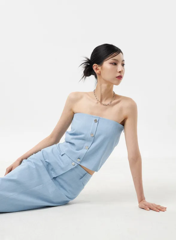Wide Tube Top CU313 sold by Lewkin