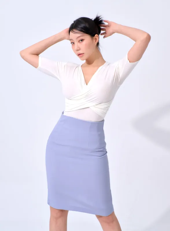 Twisted Bust Top IA324 sold by Lewkin