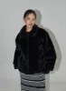 Oversized Faux Fur Jacket CD23 sold by Lewkin
