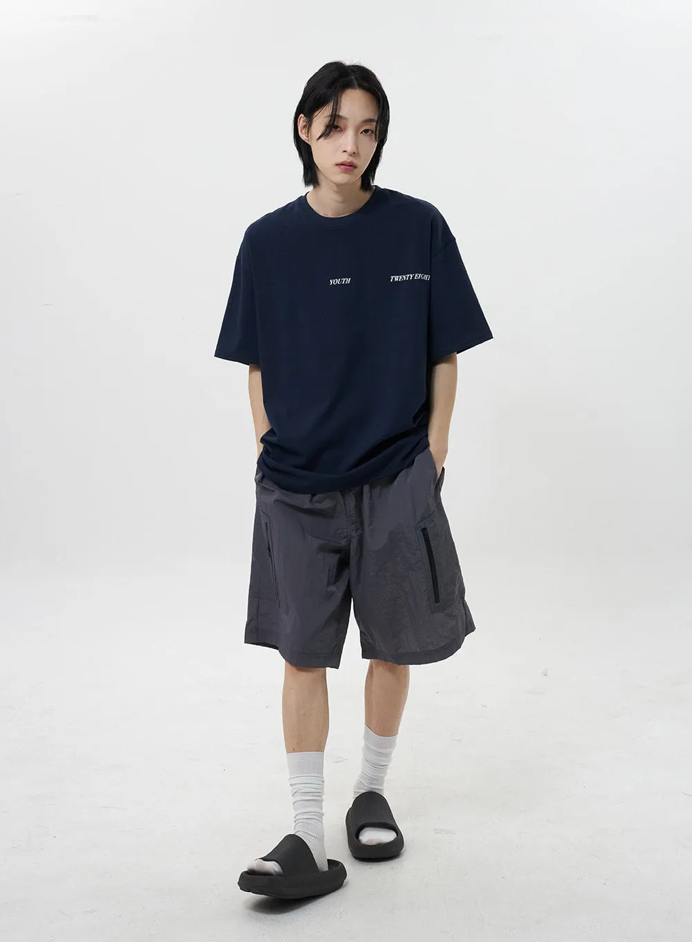 Nylon Bermuda Pants Unisex CY322 sold by Lewkin product image thumbnail 4