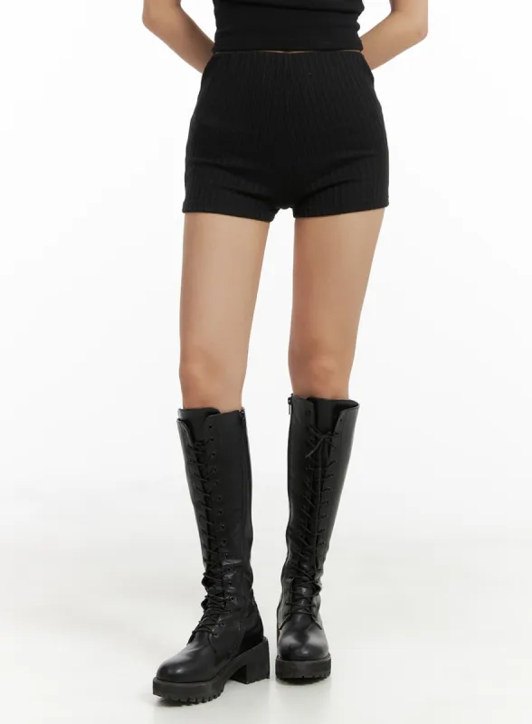 High-Waisted Shorts CM426 sold by Lewkin