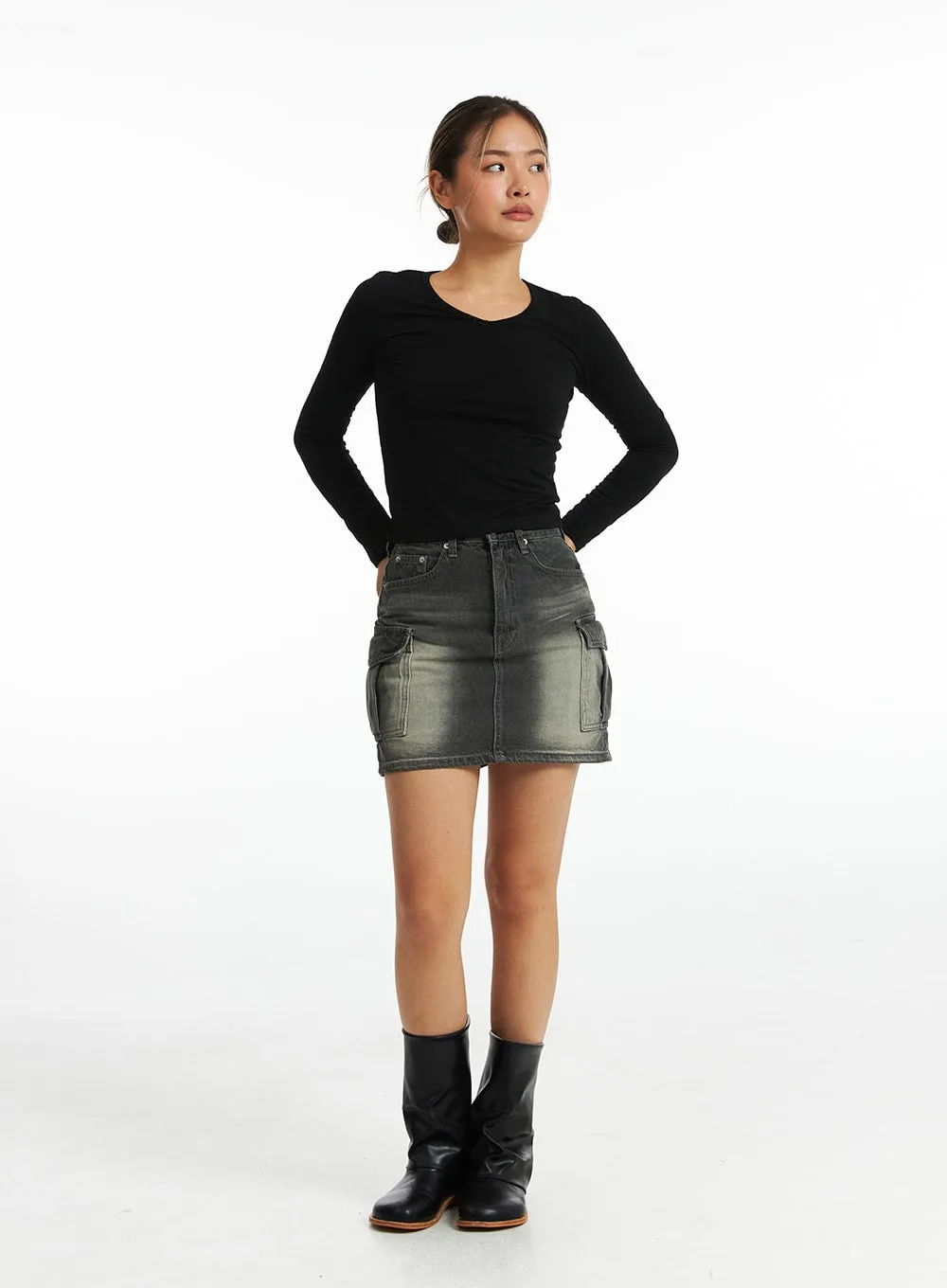 Metro Basic Slim-Fit T-Shirt CO318 sold by Lewkin product image thumbnail 3