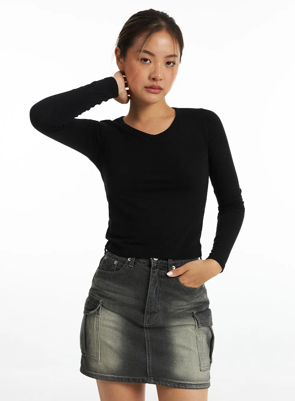 Metro Basic Slim-Fit T-Shirt CO318 sold by Lewkin