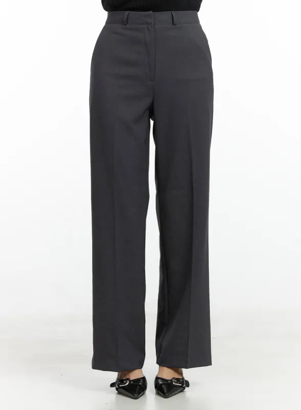 Loose Fit Tailored Pants OL416 sold by Lewkin