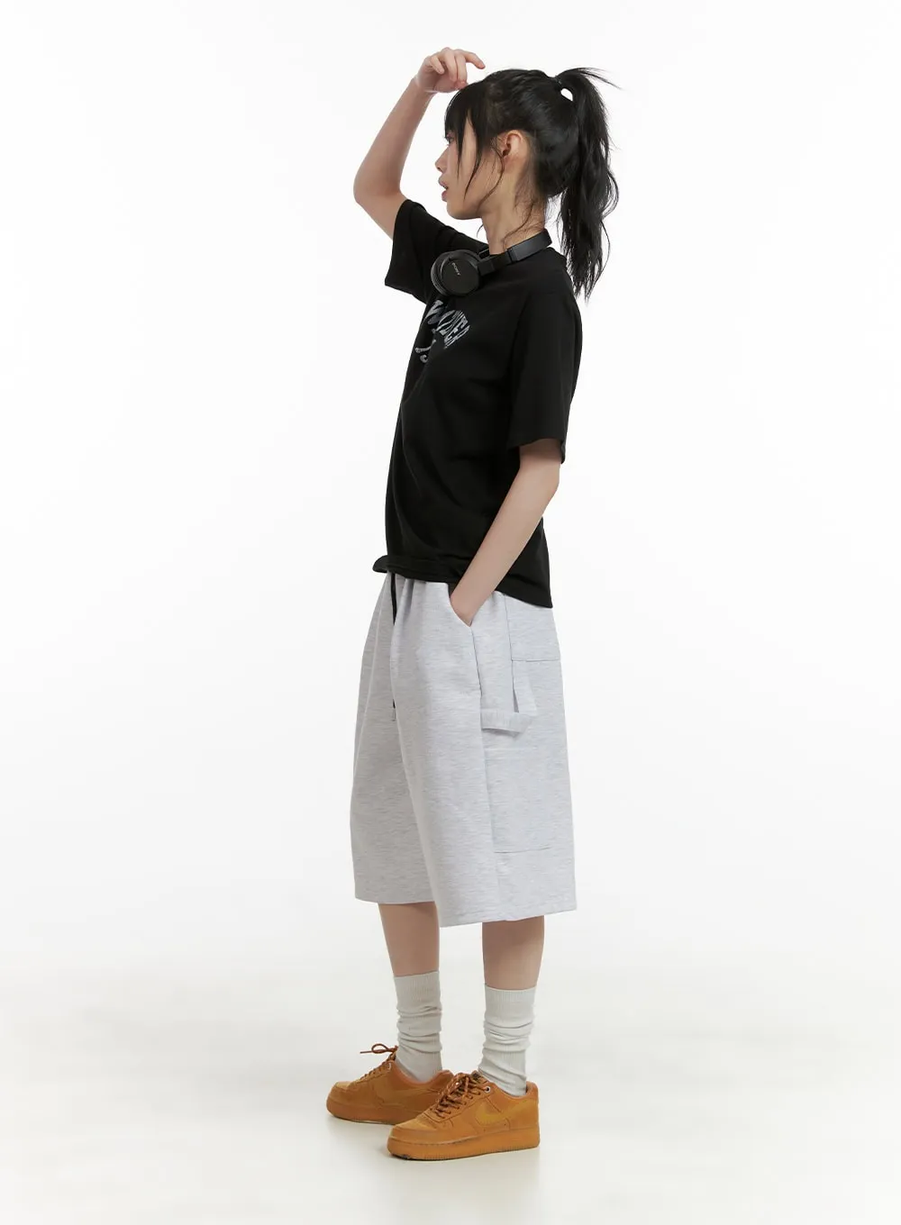 Oversized Lettering T-Shirt CU413 sold by Lewkin product image thumbnail 4