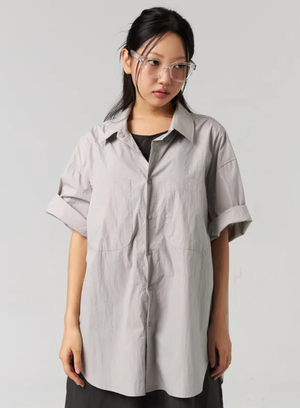 Oversized Shirt Unisex CL307 sold by Lewkin