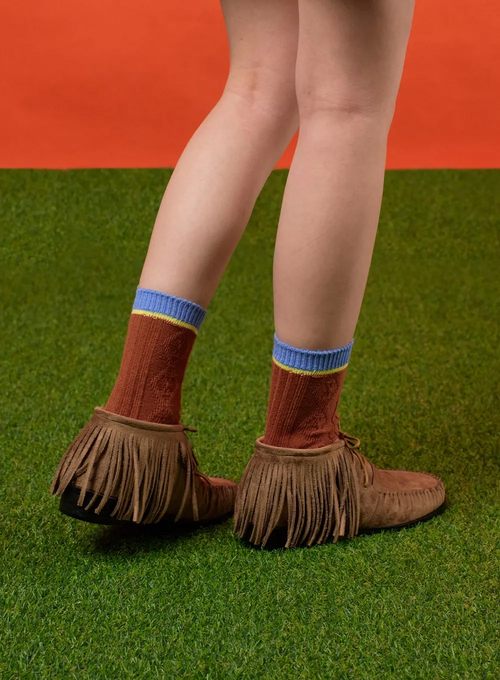 Fringed Loafers OF405 sold by Lewkin product image thumbnail 5