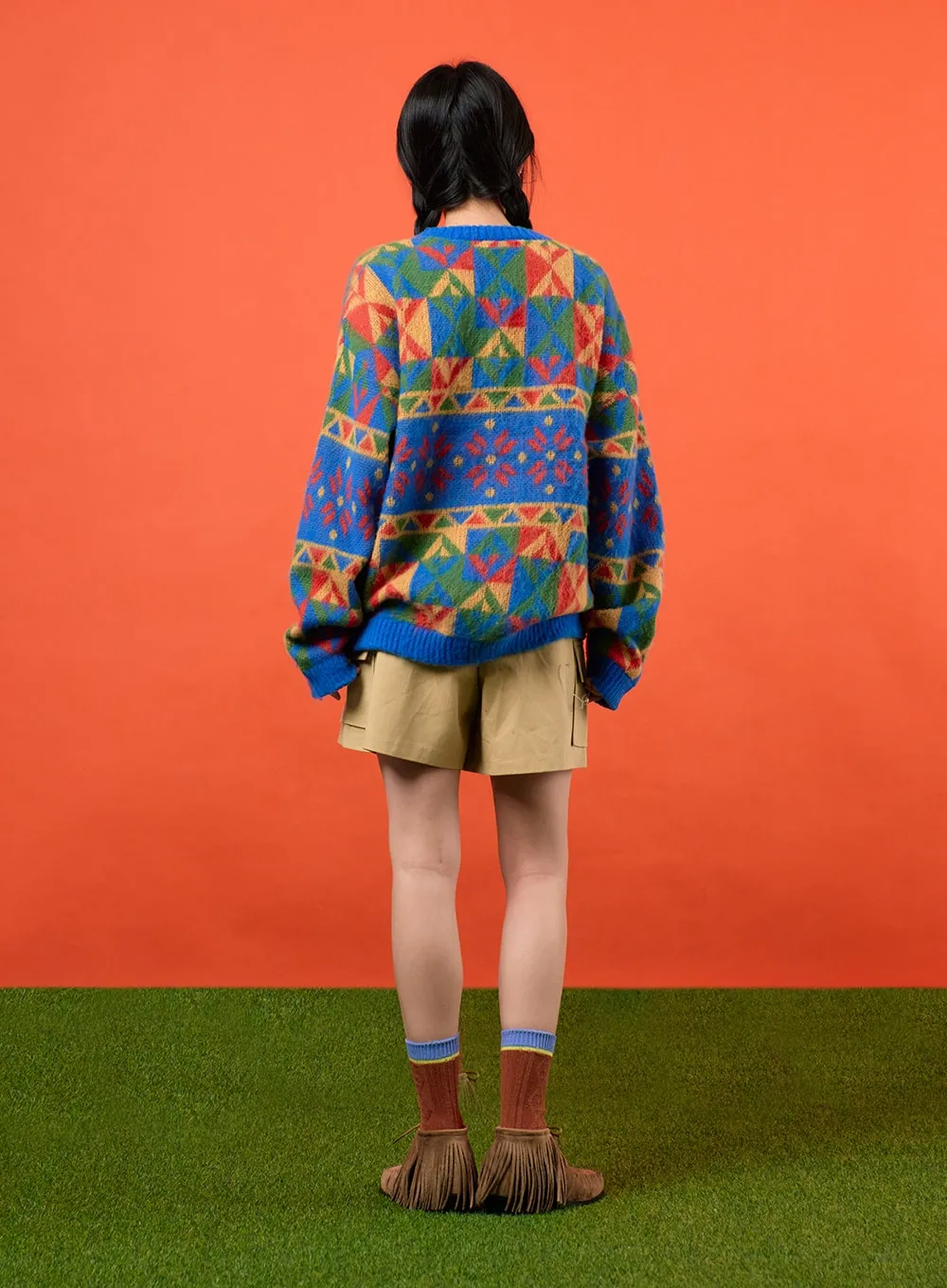 Fringed Loafers OF405 sold by Lewkin product image thumbnail 4