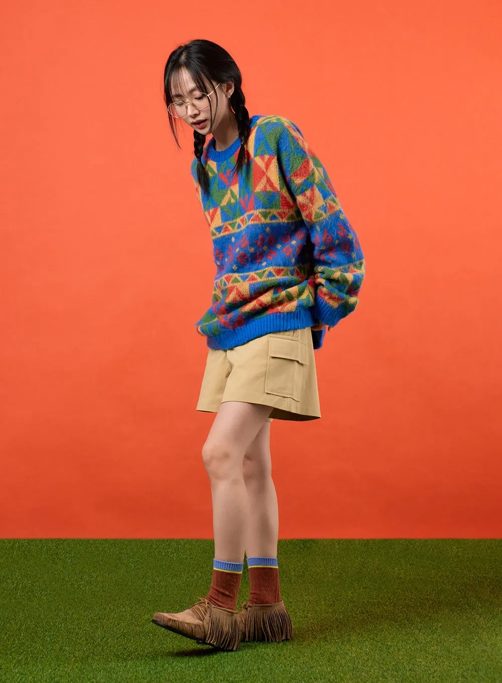 Fringed Loafers OF405 sold by Lewkin product image thumbnail 3